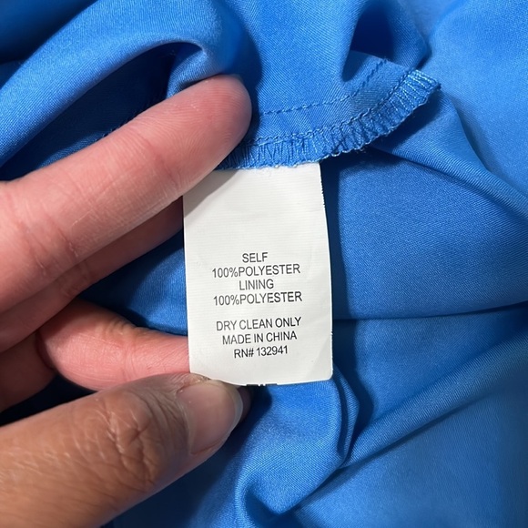 AMANDA Uprichard Maxi Long Blue Dress Size S Please see measurements below 👇 - Picture 10 of 12